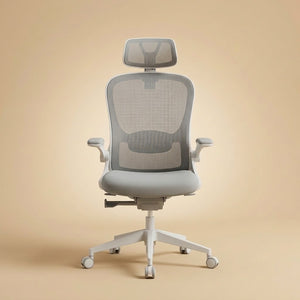 Chaise ergonomique Gris clair